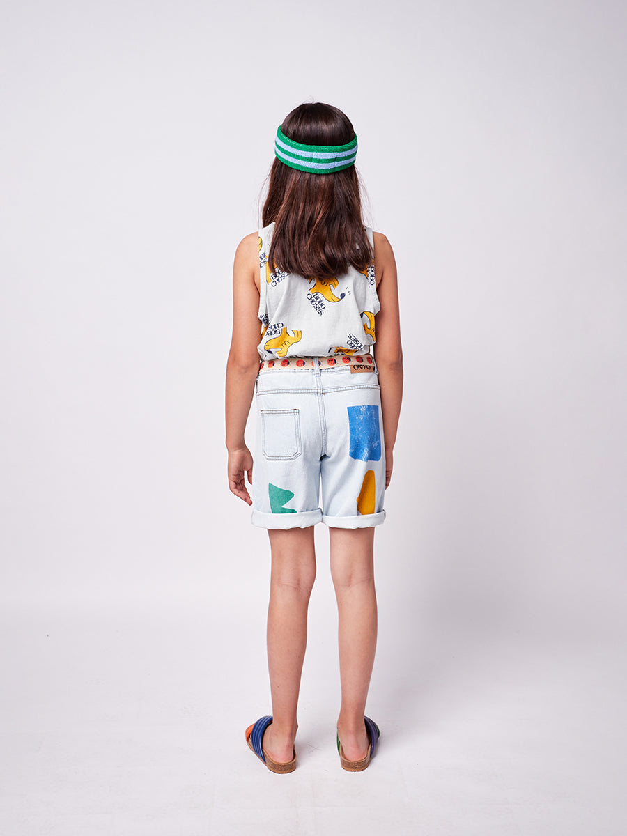 B.C colors denim bermuda shorts