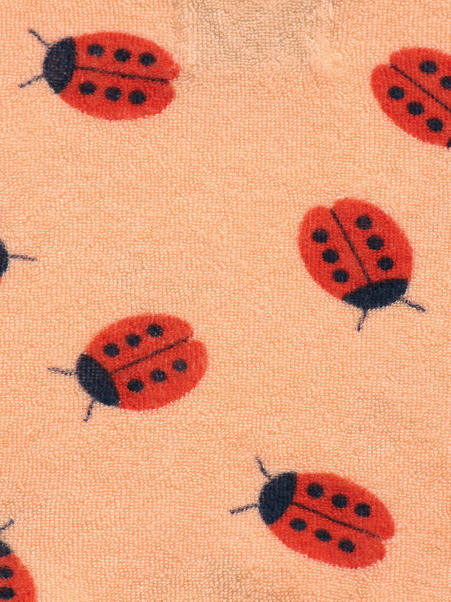 Ladybug all over terry playsuit