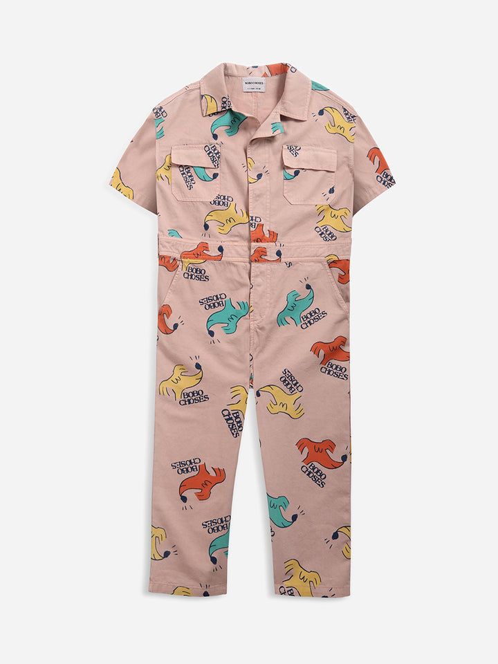 Sniffy Dog woven overall