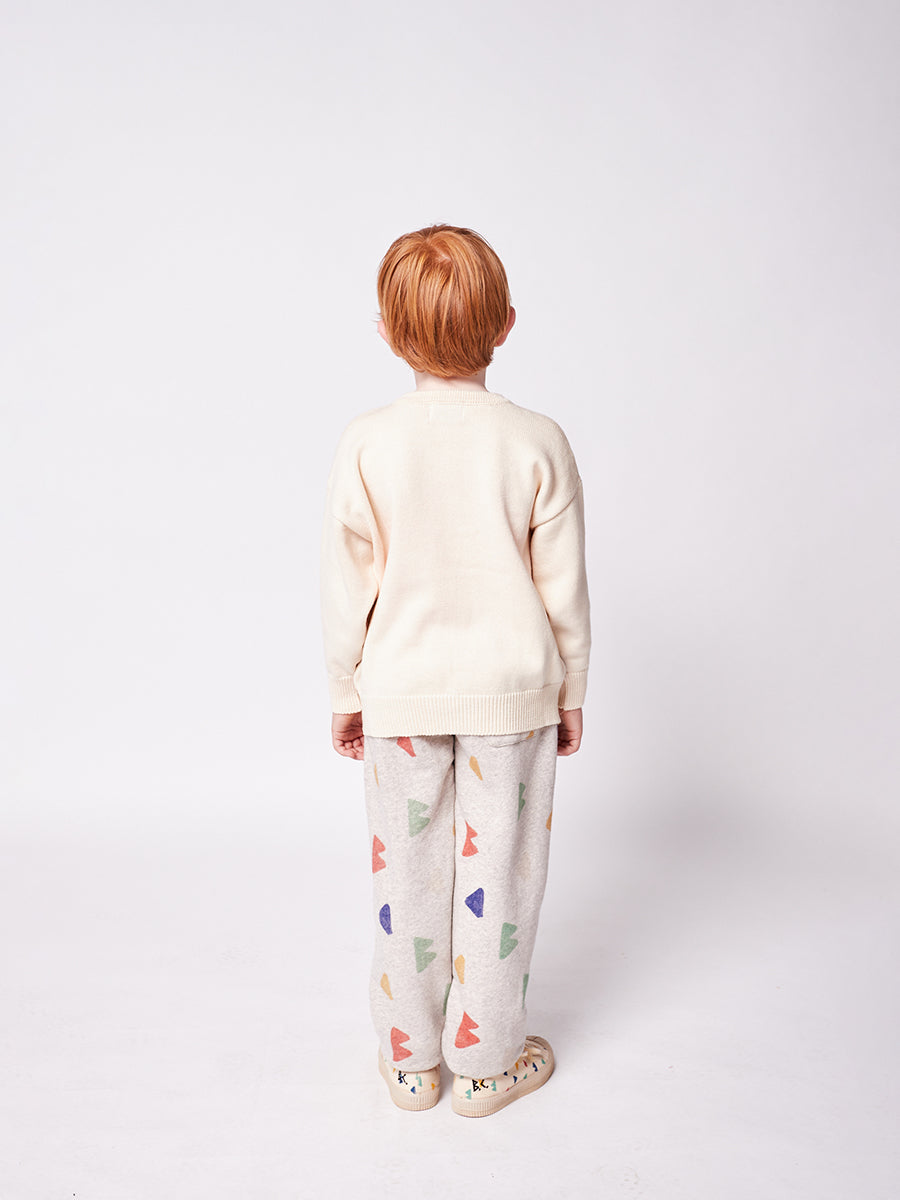 Landscape intarsia jumper