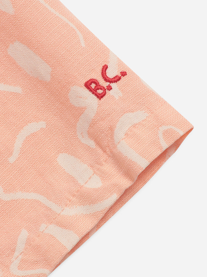 Camisa de màniga curta serpentina