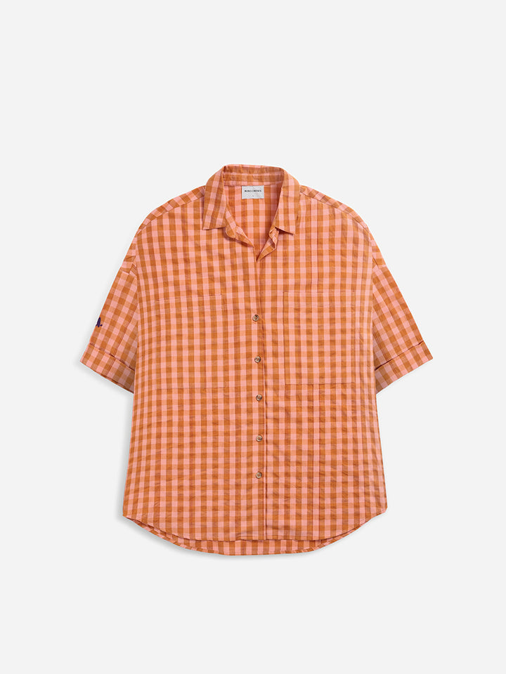 Vichy oversize shirt