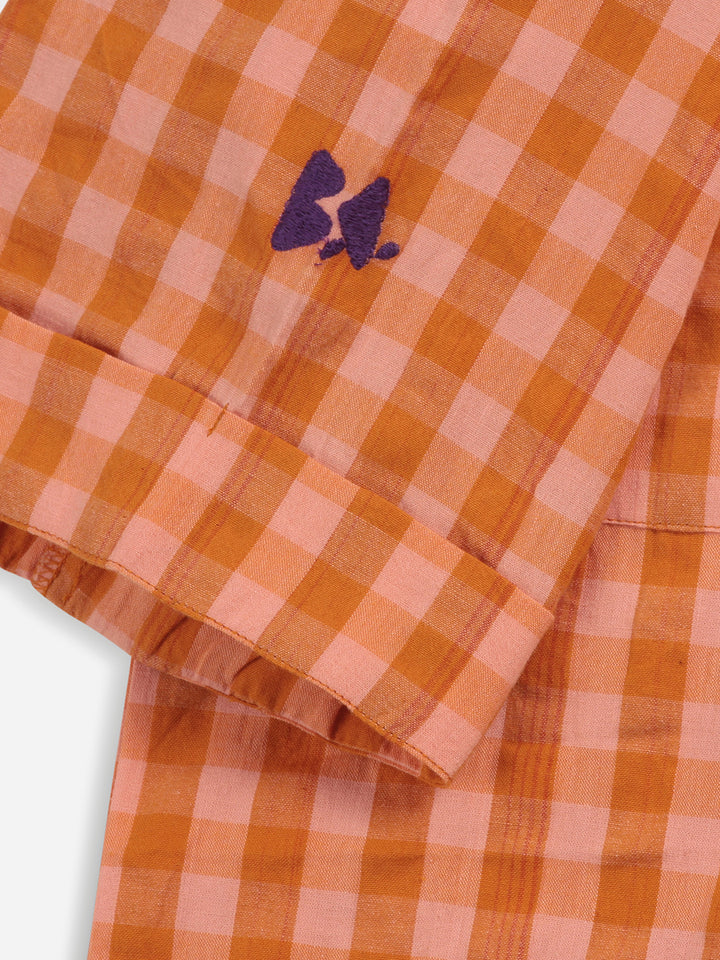 Vichy oversize shirt