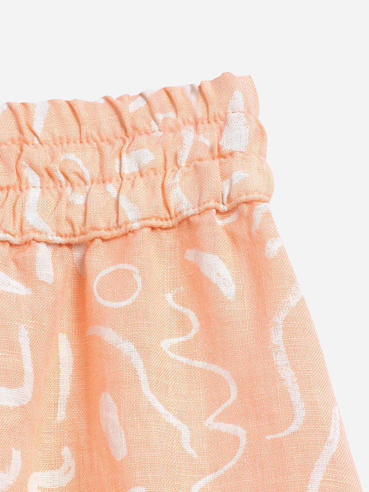 Faldilla de llarg mig serpentines