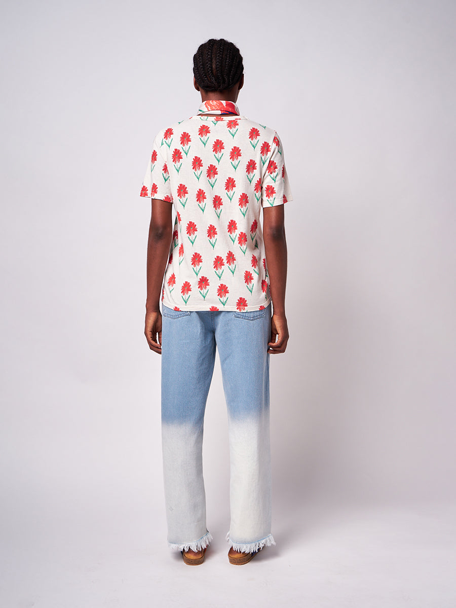 Dip-dye boyfriend denim