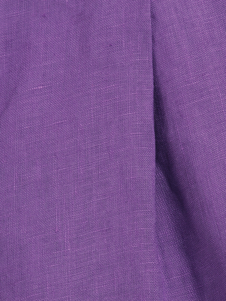 B.C pleated linen short