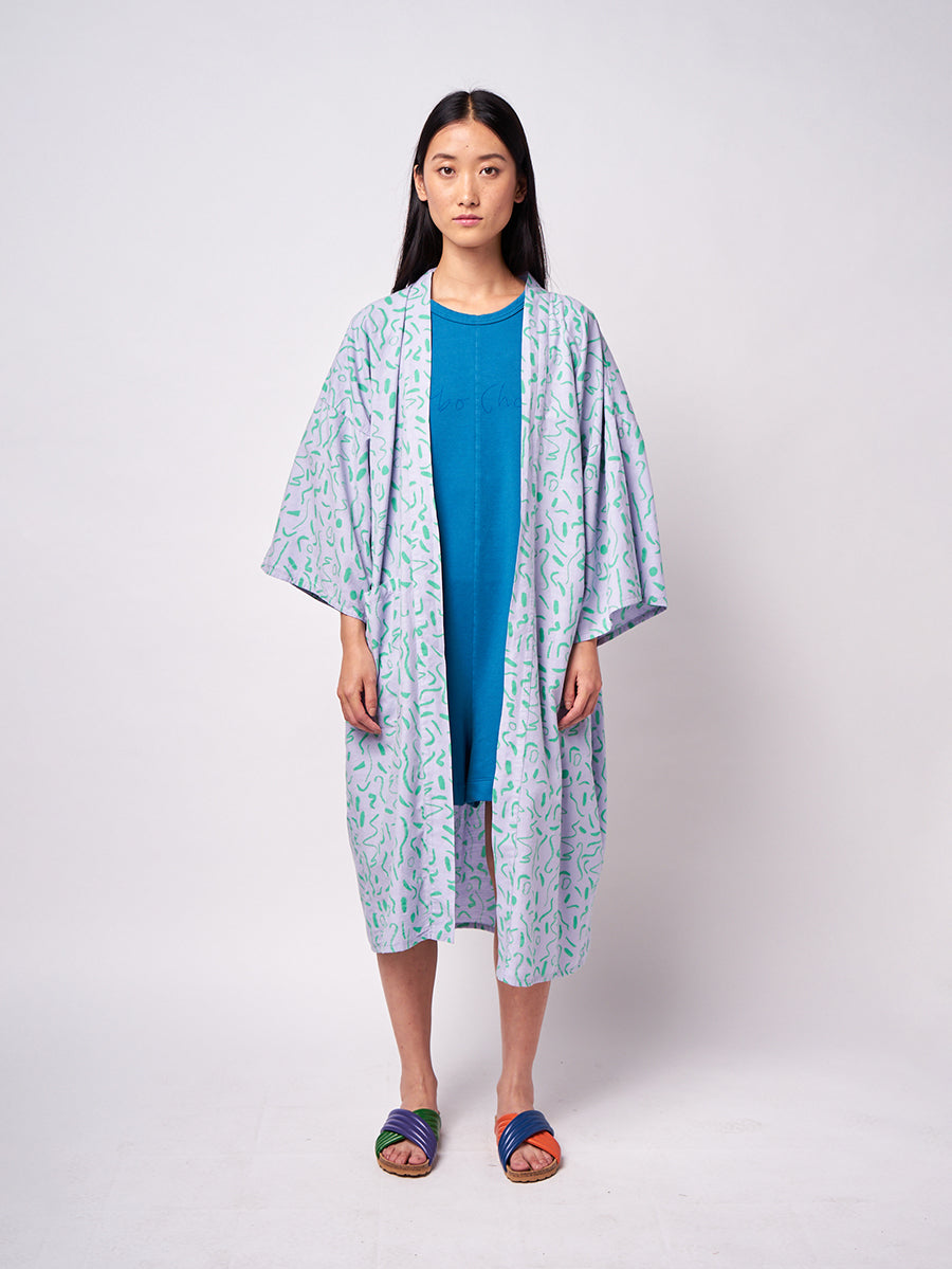 Serpentine all over Kimono
