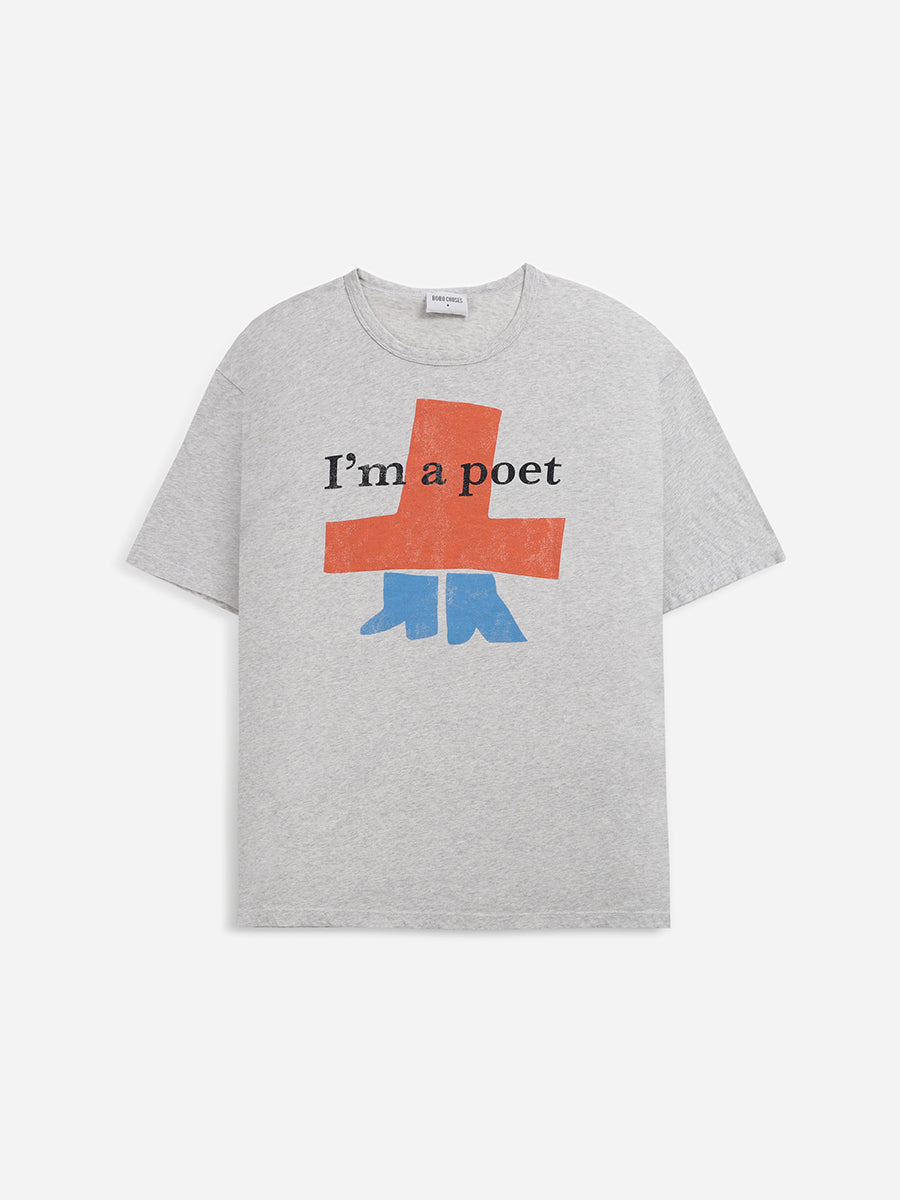 I'm a Poet grey T-shirt