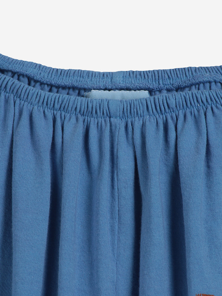 Nature Sketch short sleeve overall