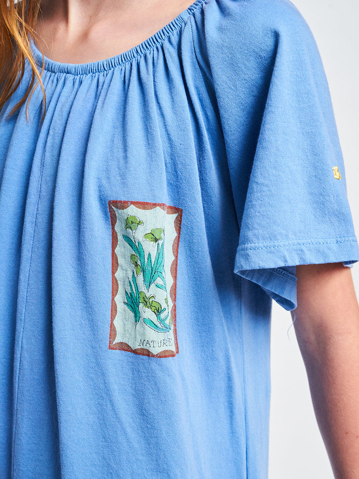 Nature Sketch short sleeve overall