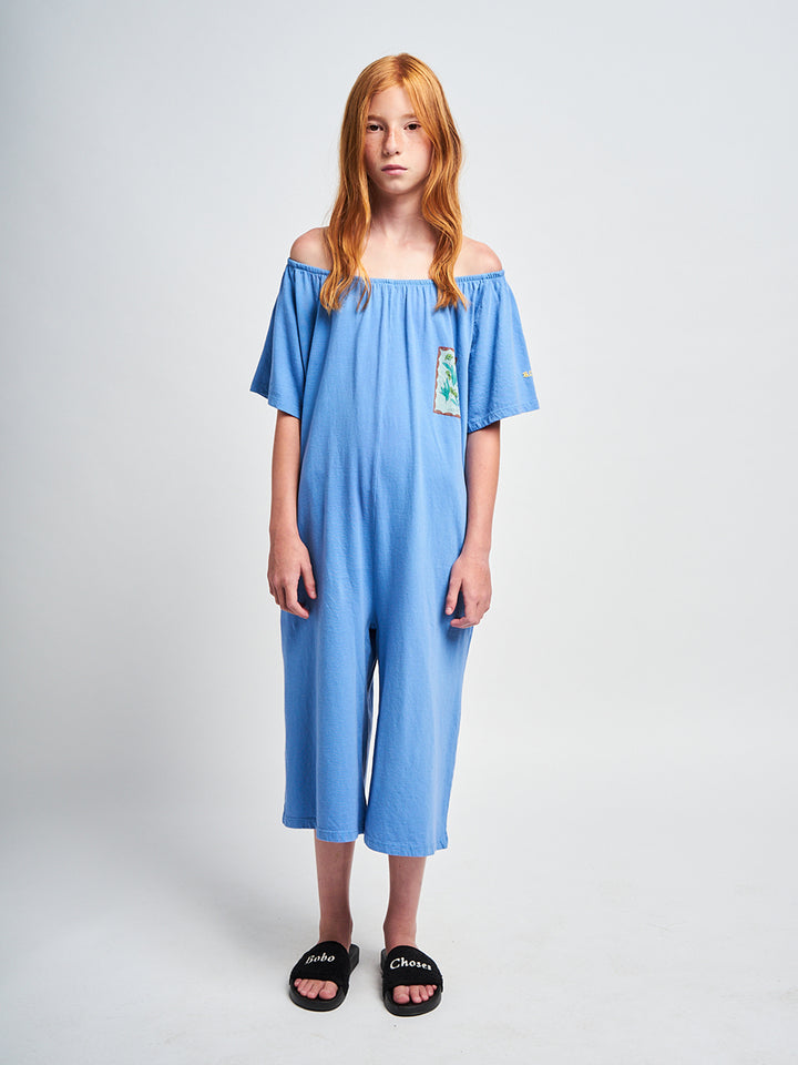 Nature Sketch short sleeve overall