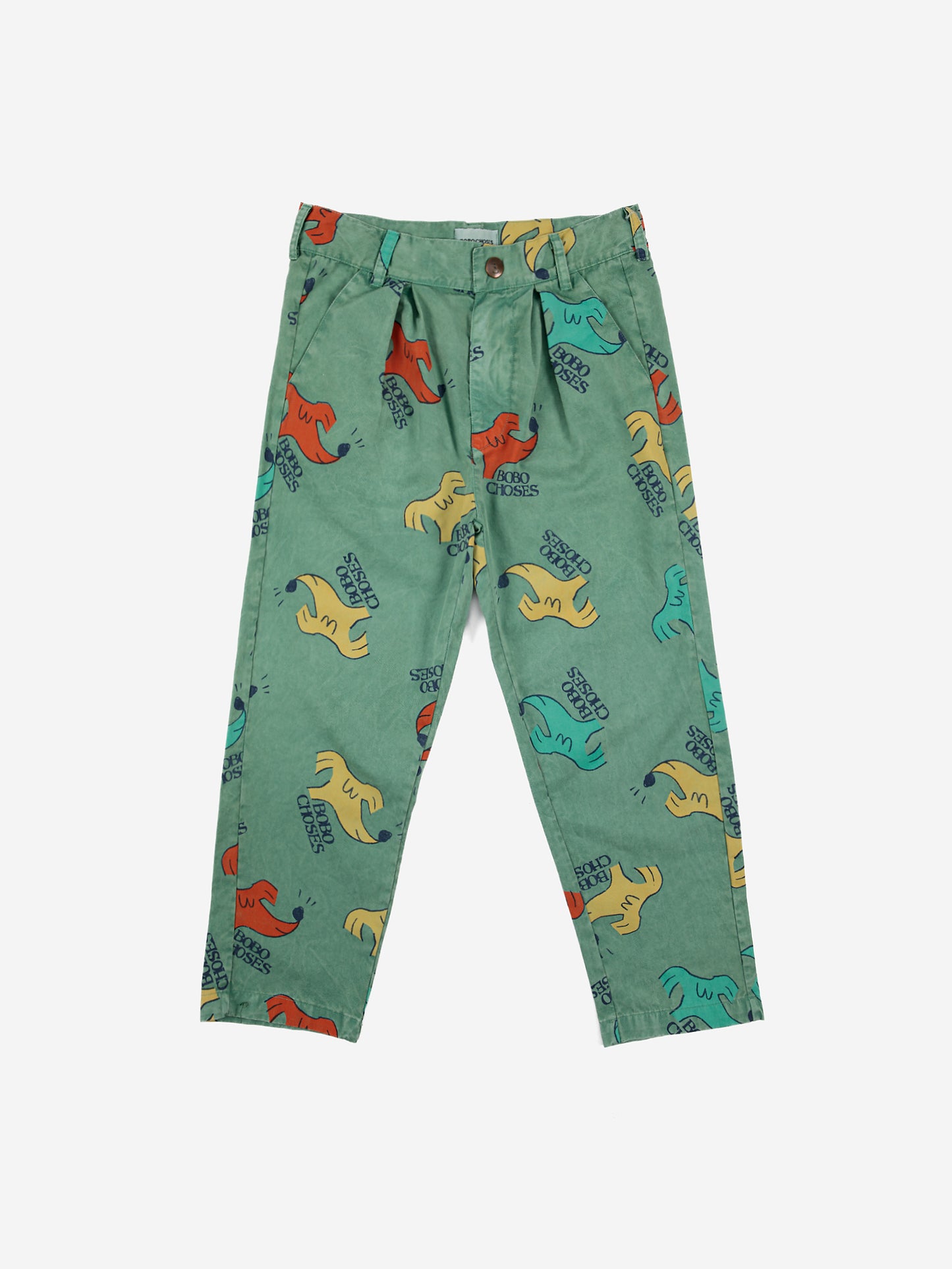 Sniffy Dog all over chino pants
