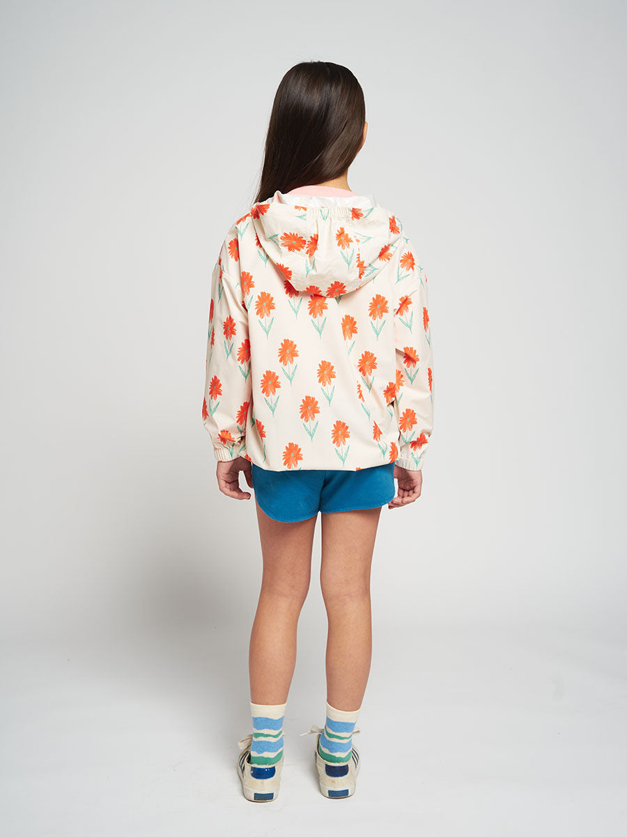 Petunia all over rain jacket