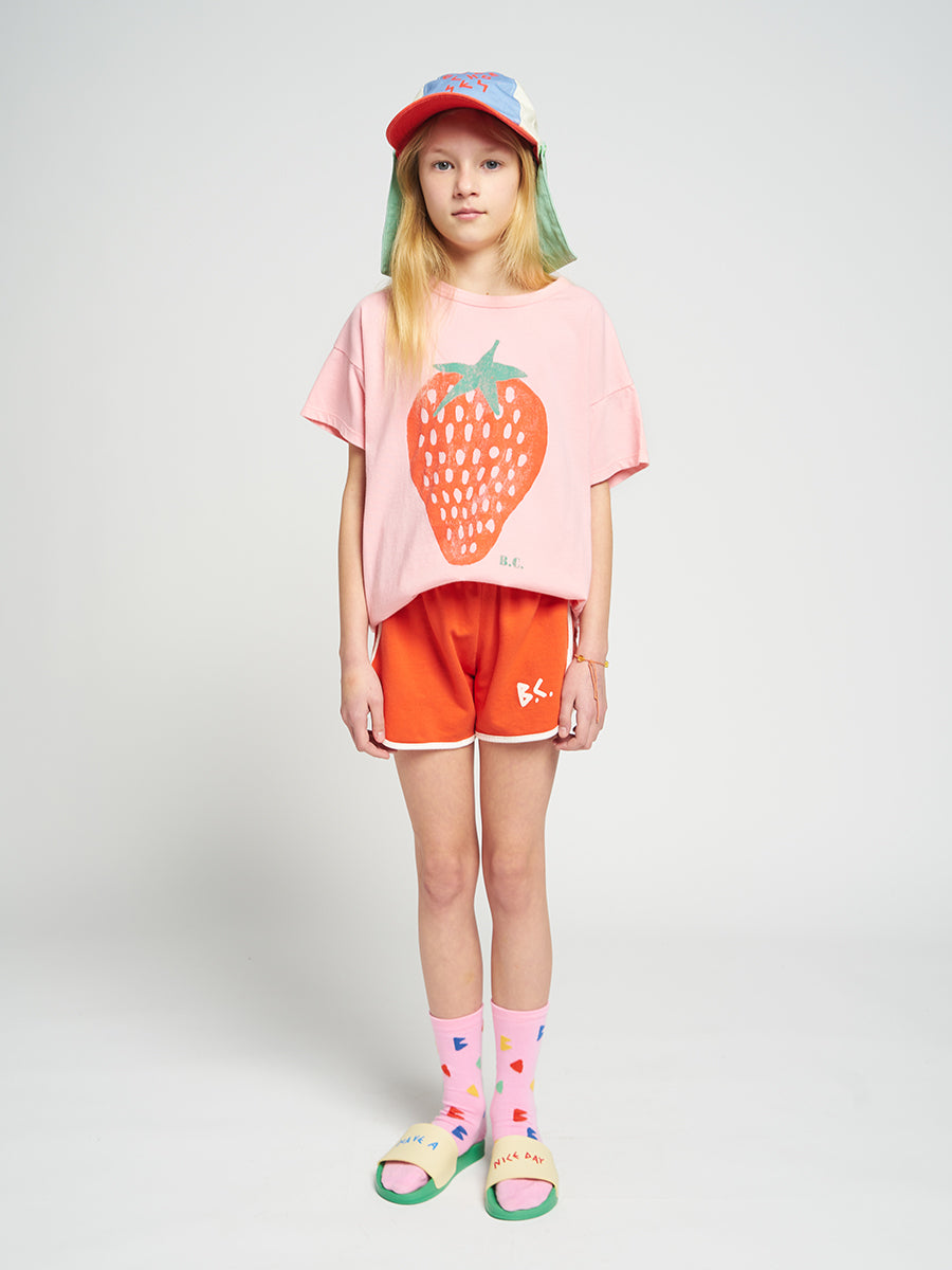 Strawberry short sleeve T-shirt