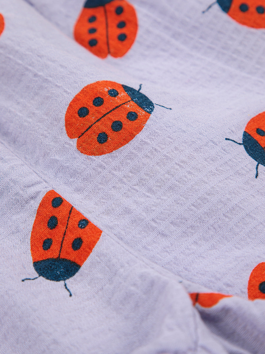 Ladybug all over woven shorts