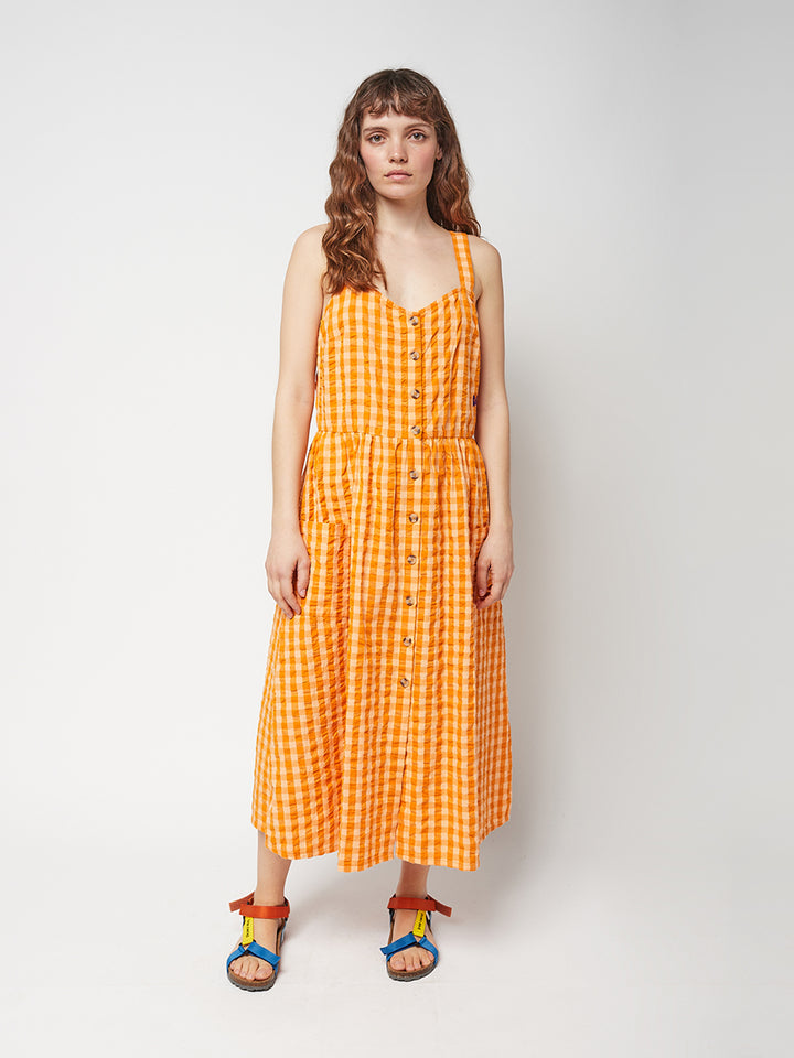 Vestit de tirants quadre vichy