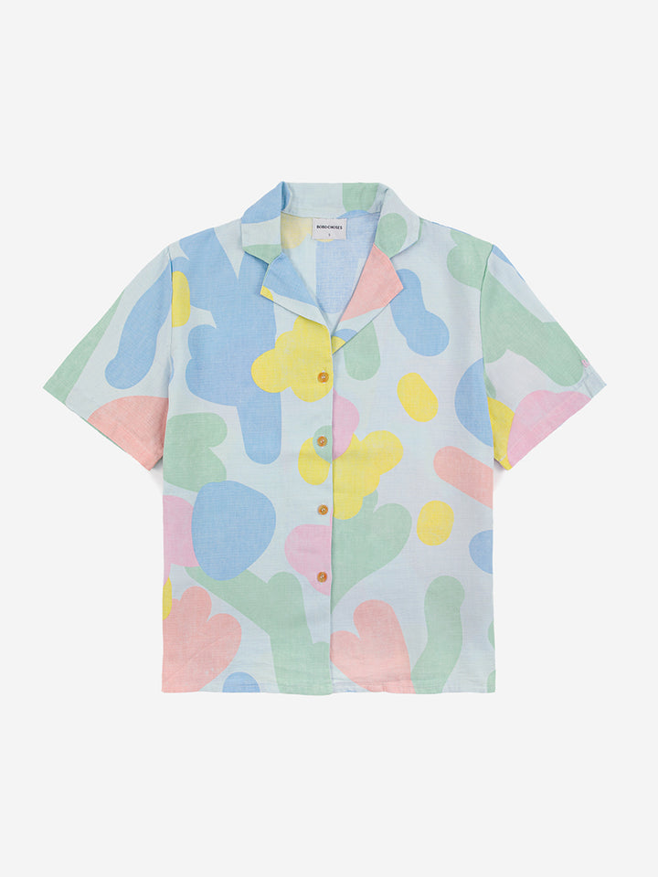 Nature all over short sleeve shirt