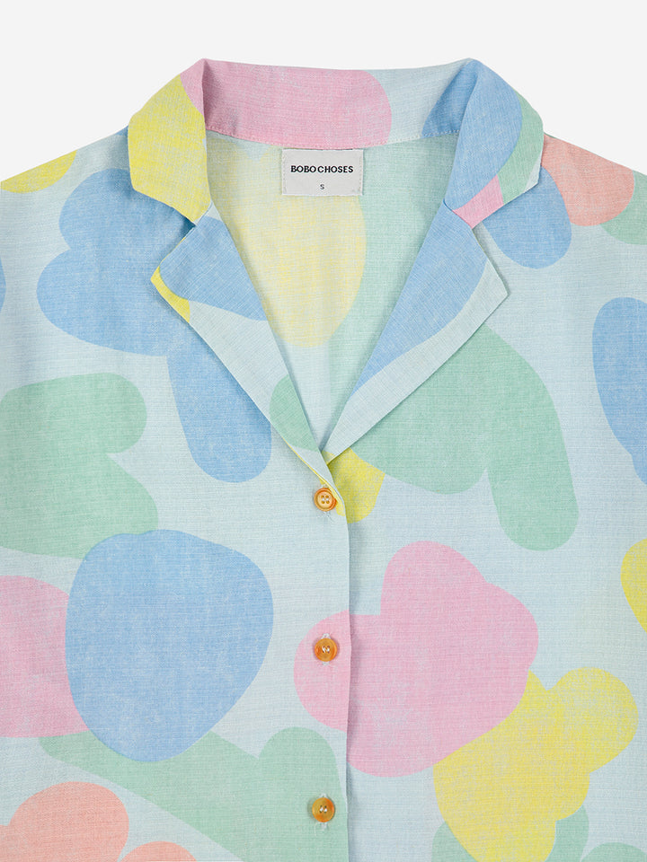 Nature all over short sleeve shirt