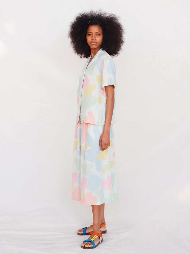 Nature all over short sleeve shirt