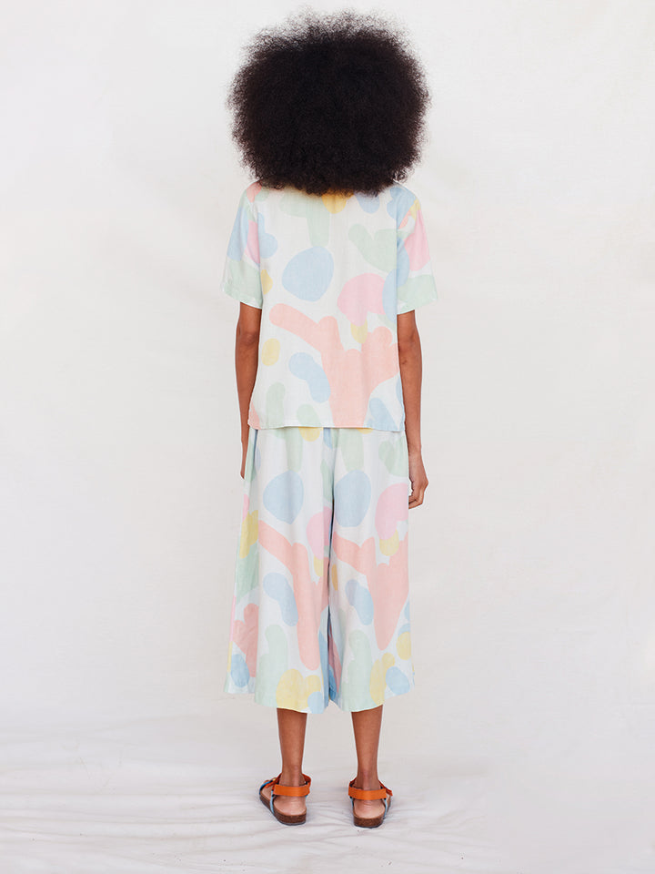 Nature all over short sleeve shirt