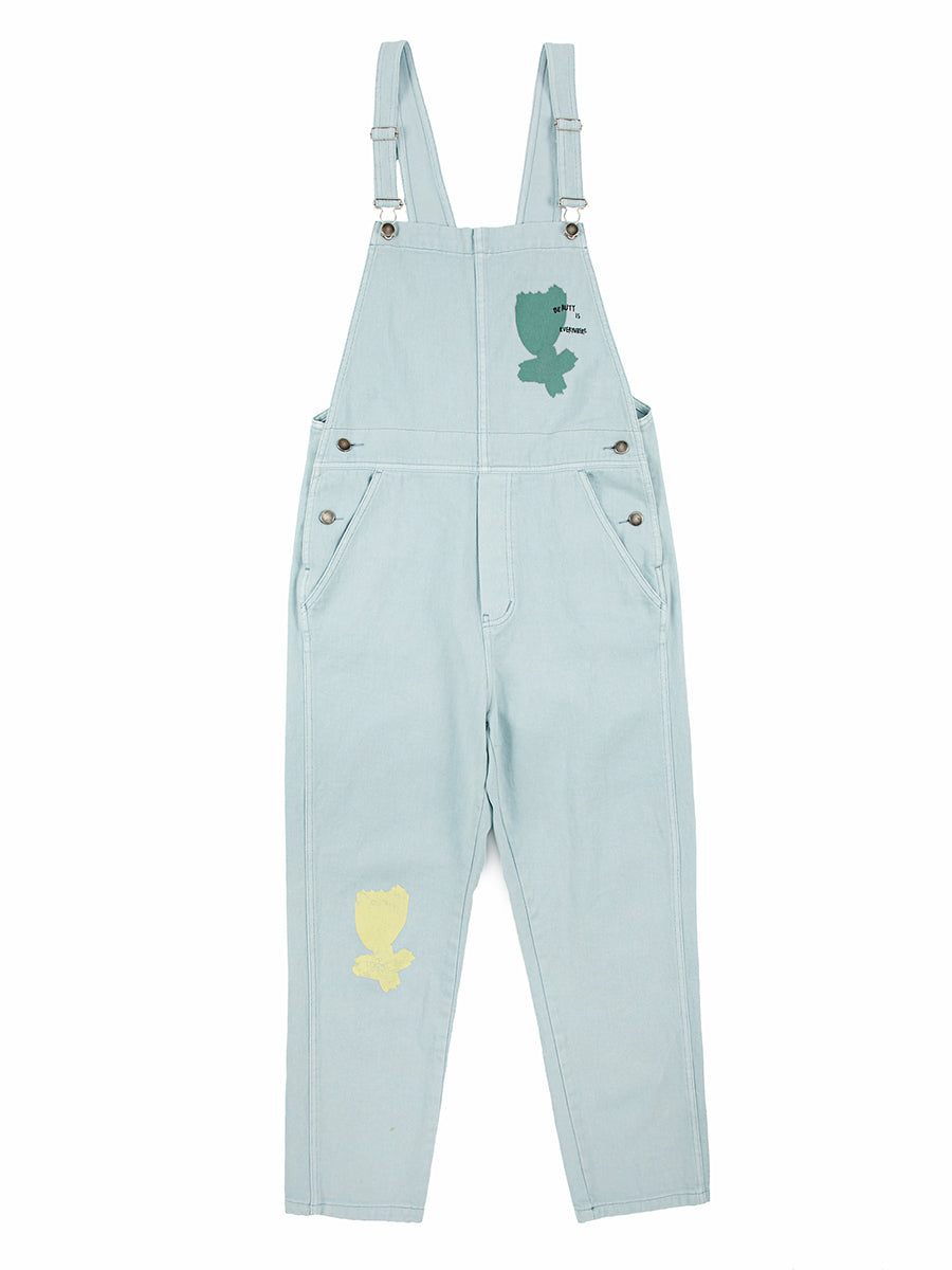 Beauty is everywhere cotton dungaree