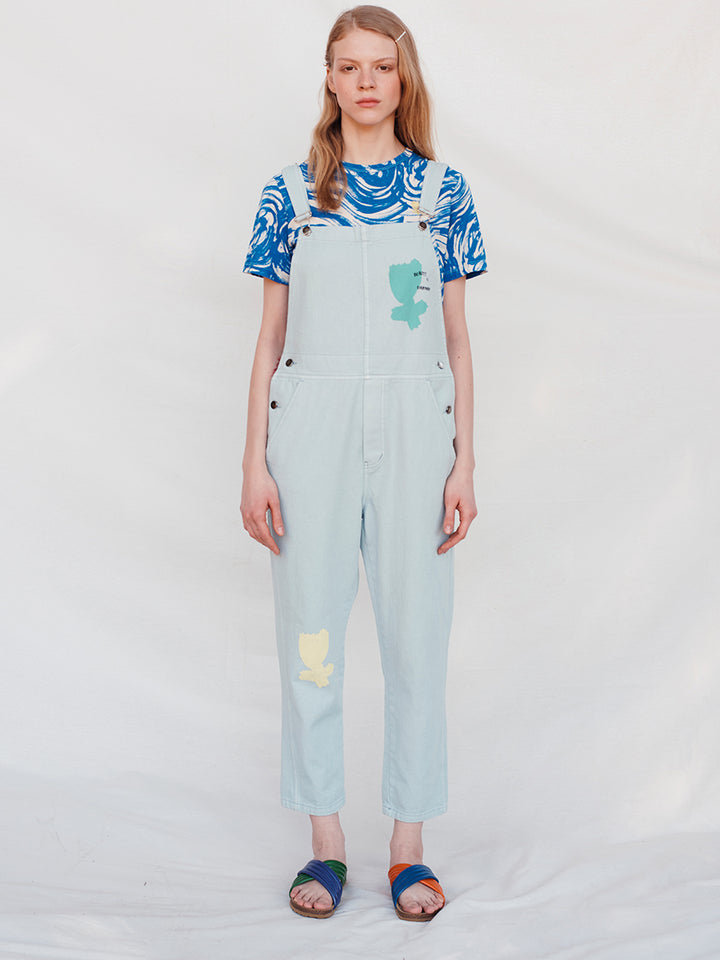 Beauty is everywhere cotton dungaree