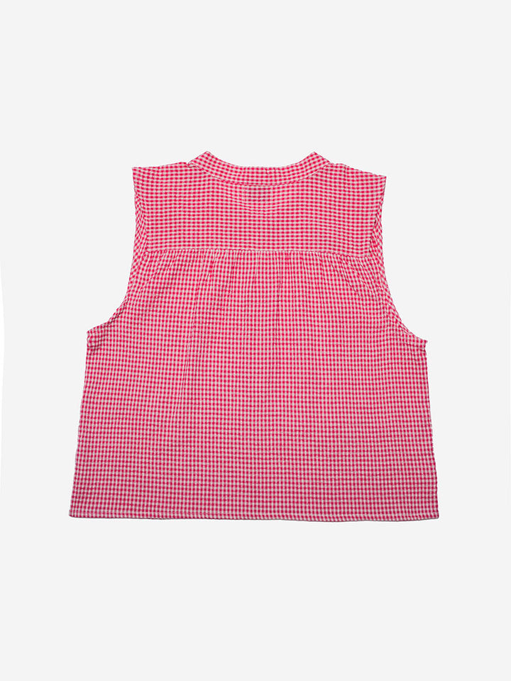 Camisa de quadre vichy