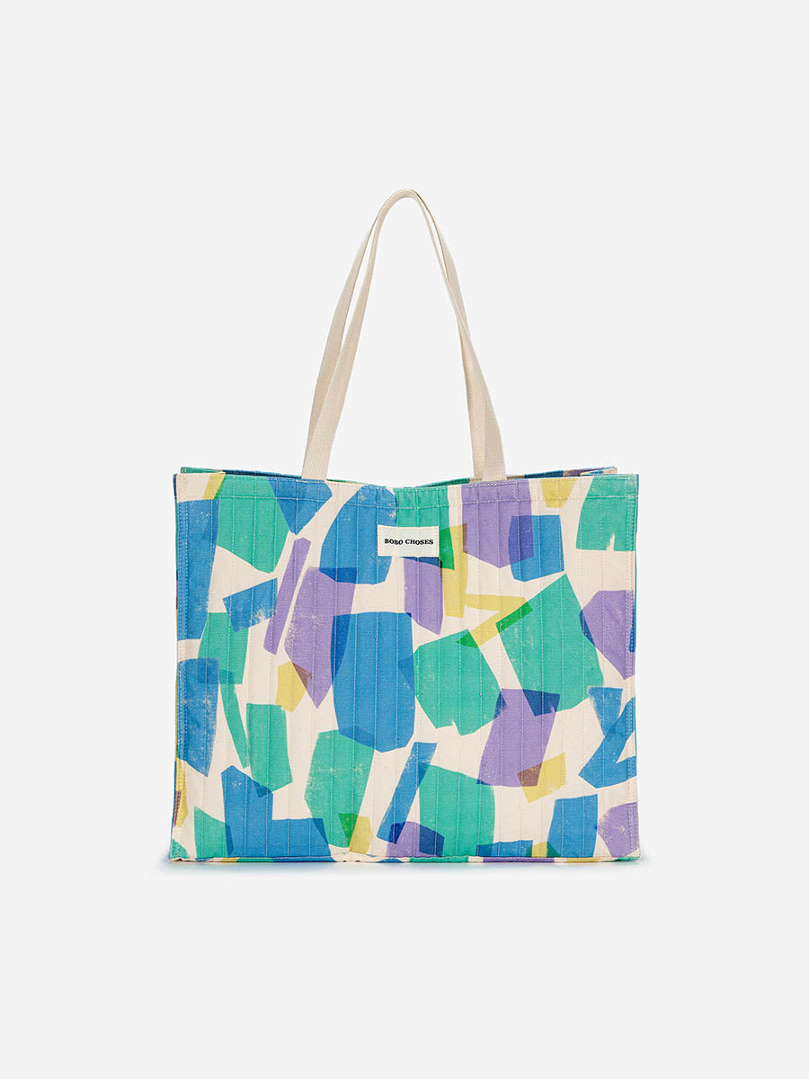 Multicolour Padded Cotton Bag