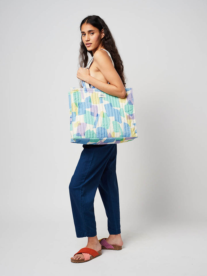 Multicolour Padded Cotton Bag