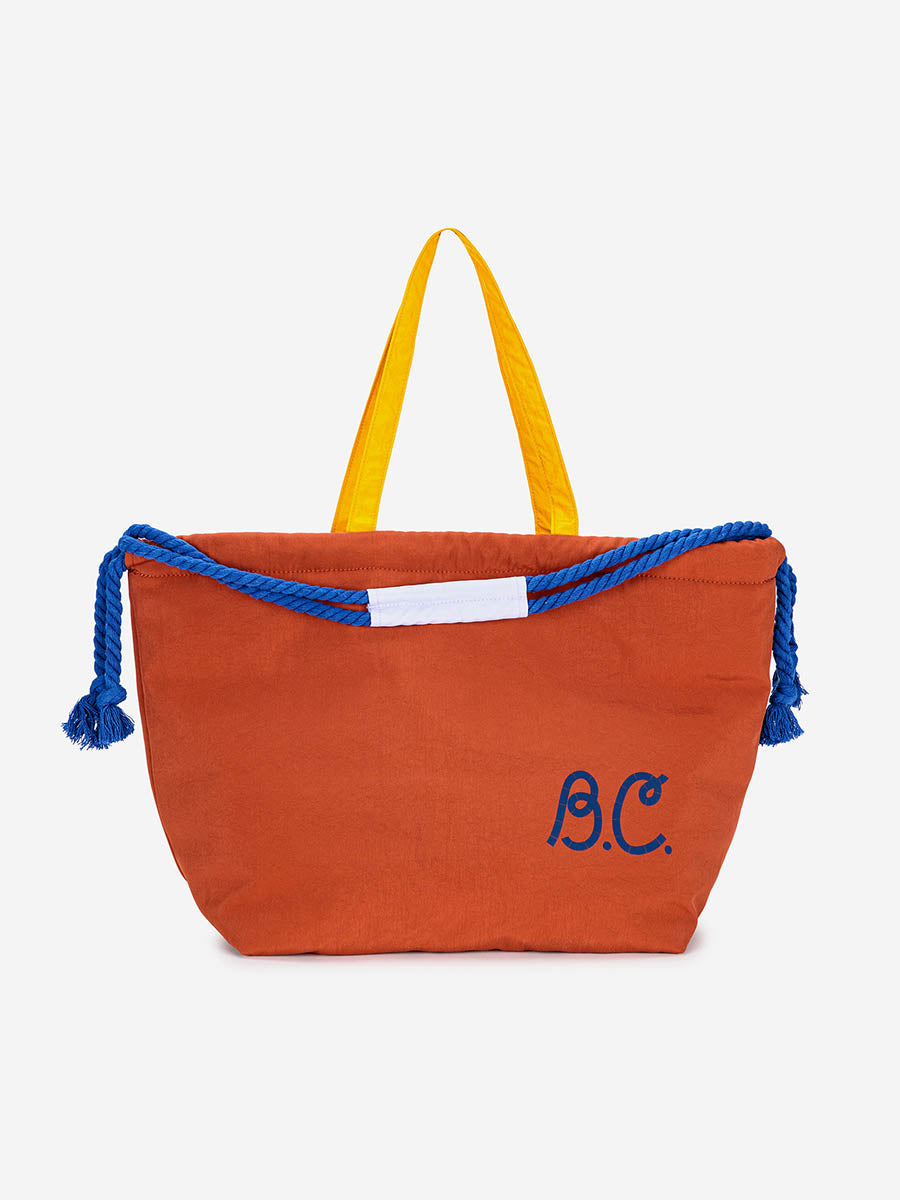 Color Block Padded Bag