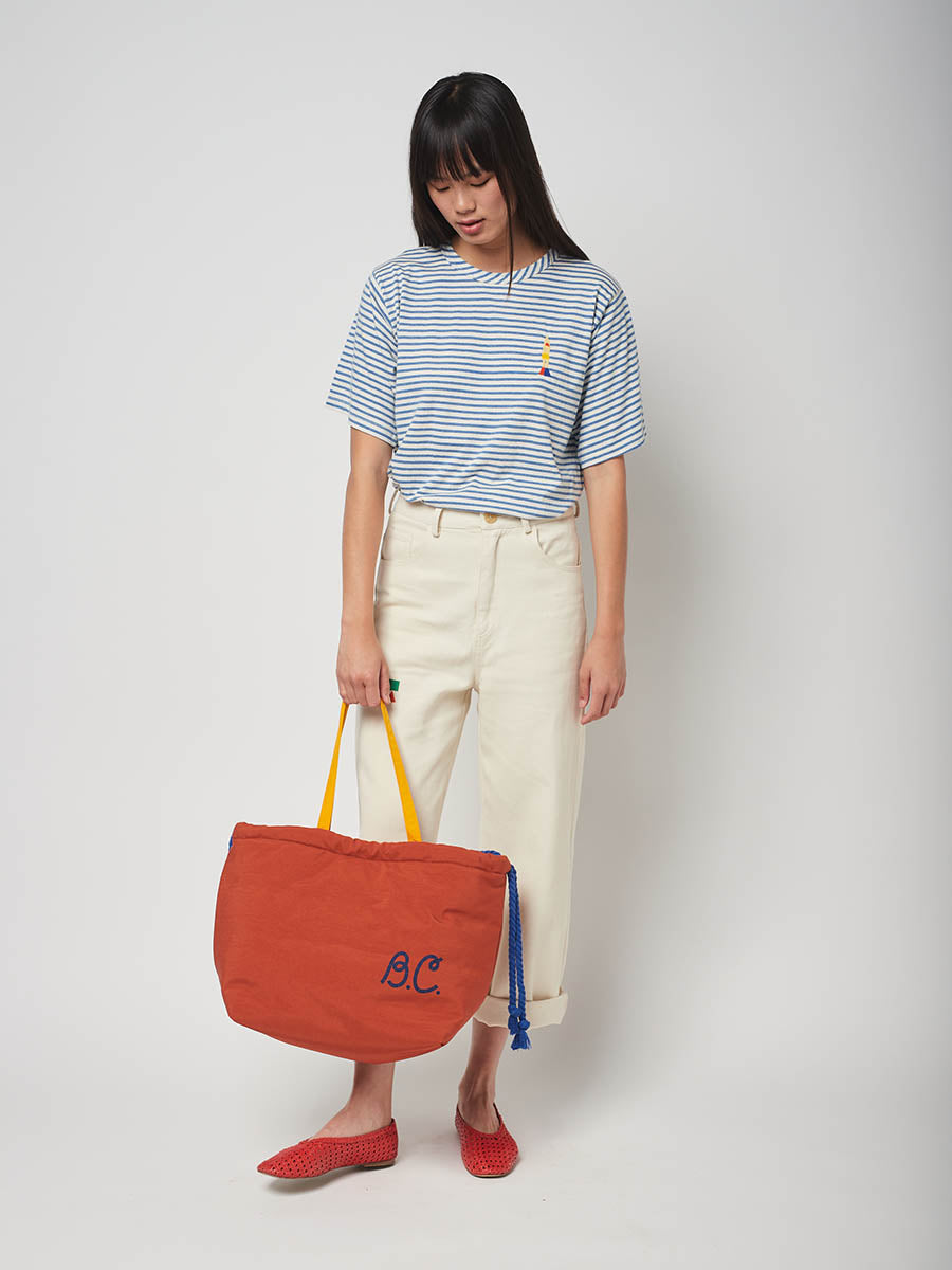 Color Block Padded Bag