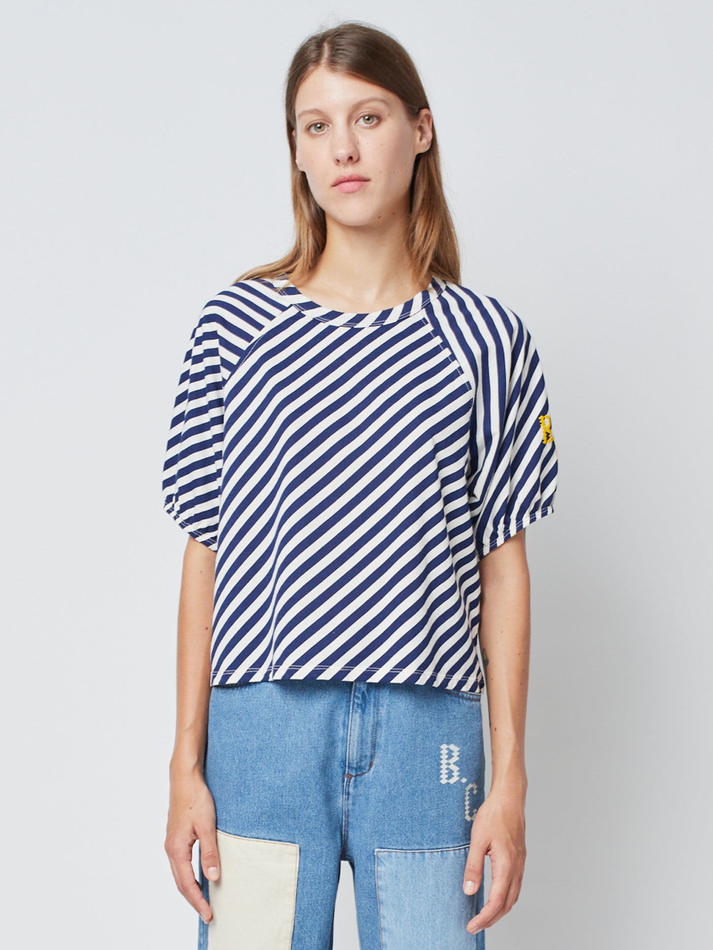 Blue stripes T-shirt