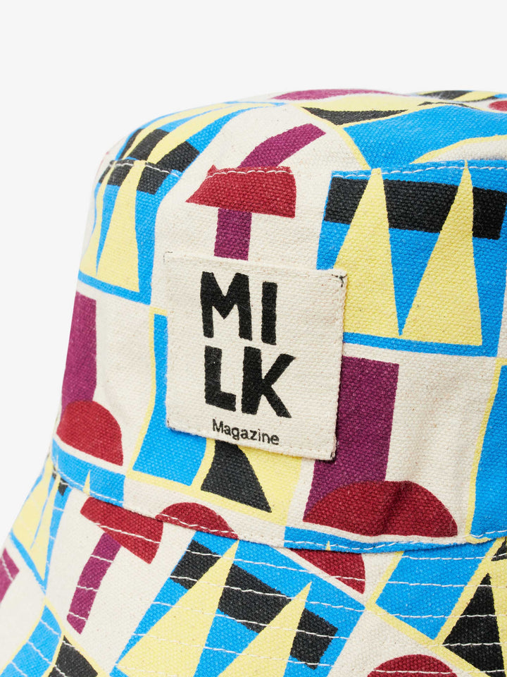 Reversible bucket hat 20th Milk Birthday by Bobo Choses