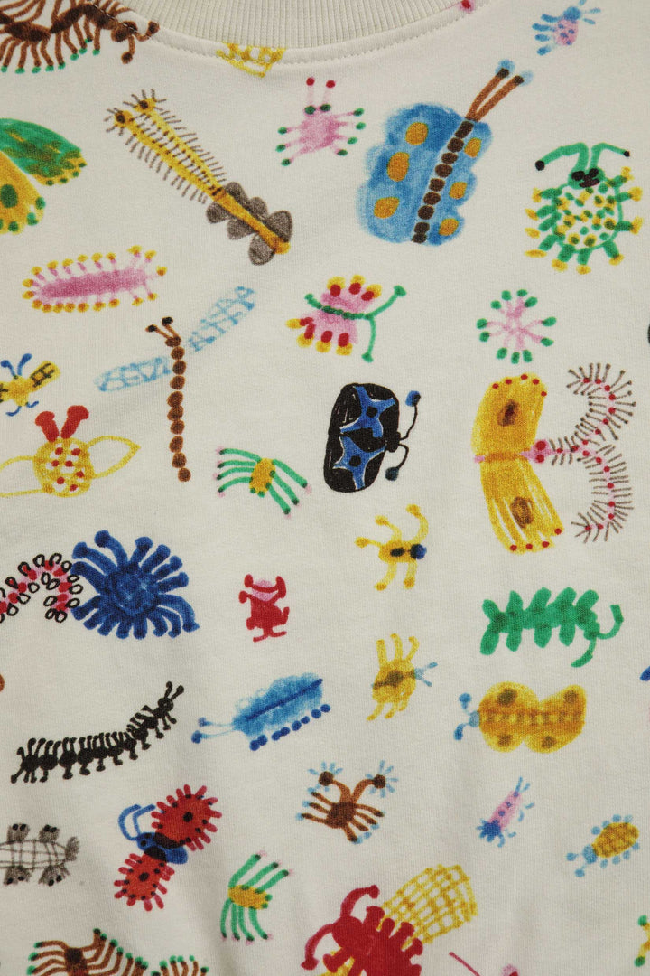 Funny Insects all over sweatshirt