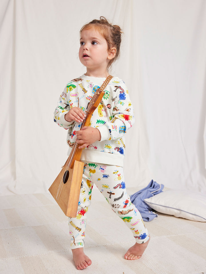 Funny Insects all over sweatshirt