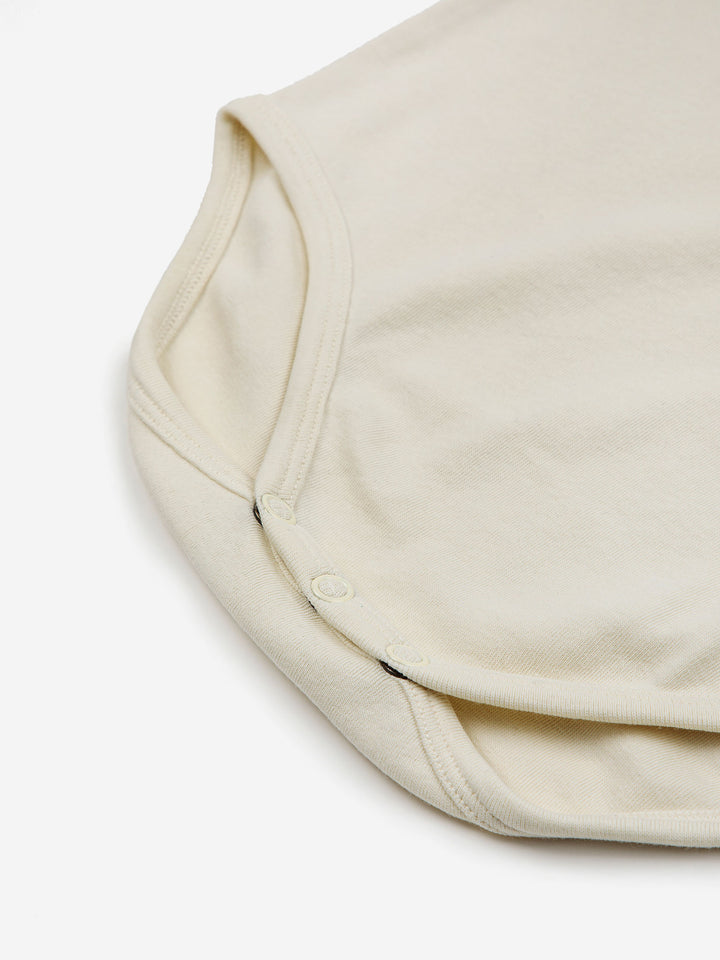 레인보우 러플 칼라 바디수트