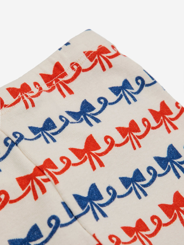 리본 보우 올 오버 레깅스