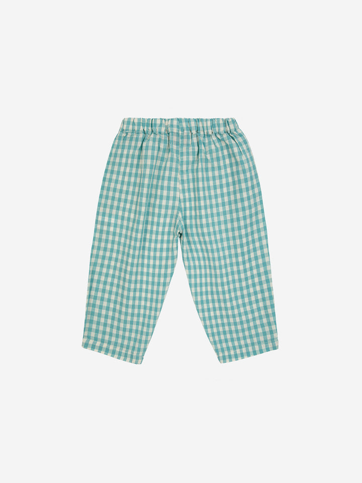 Vichy woven pants