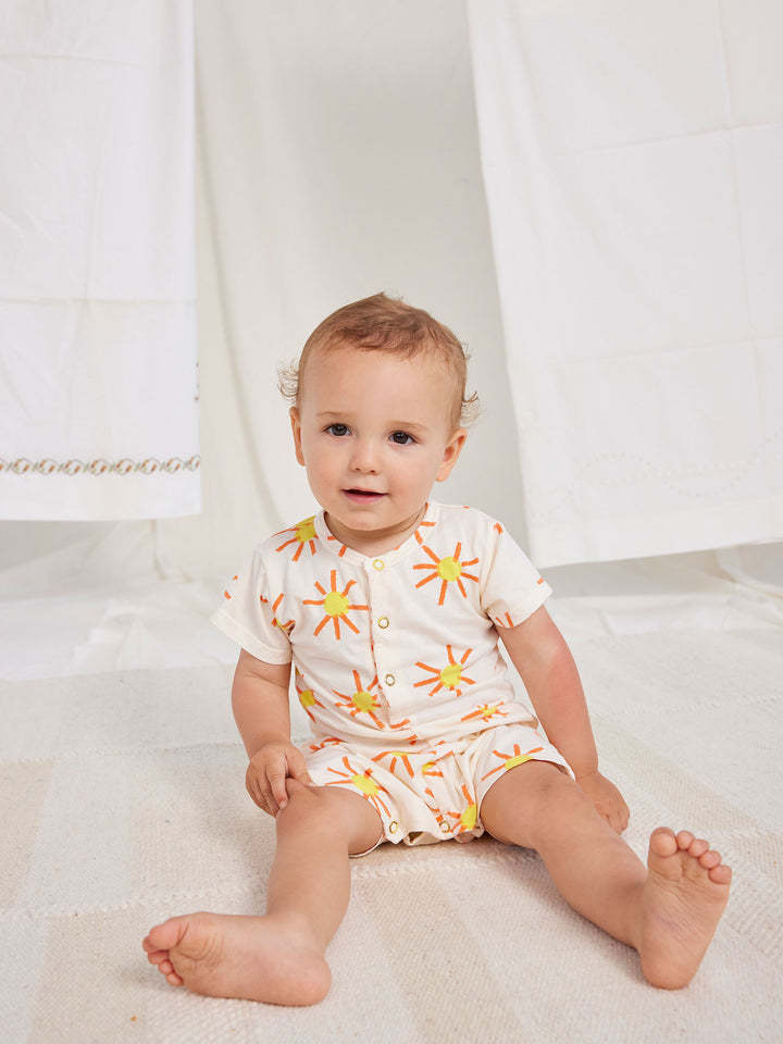 Sun all over playsuit