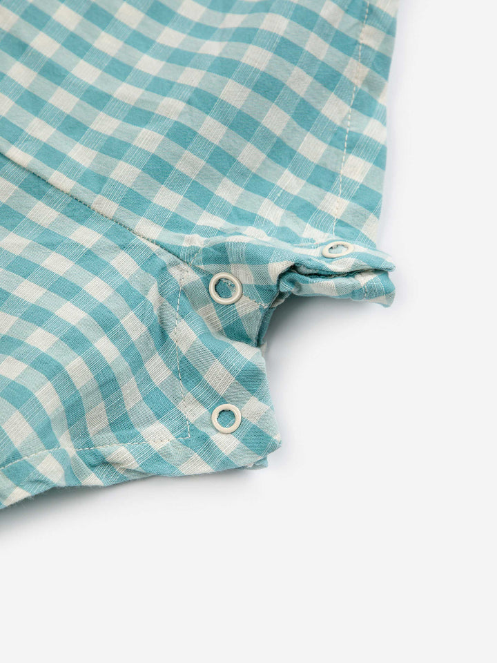 Ant vichy woven playsuit