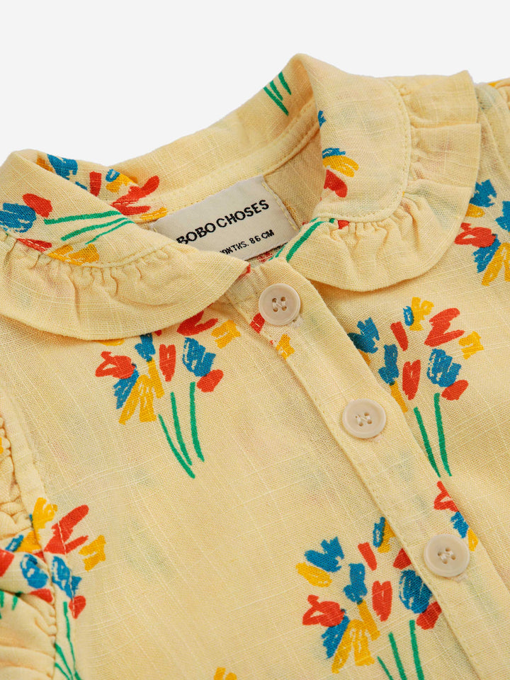 Fireworks all over woven overall