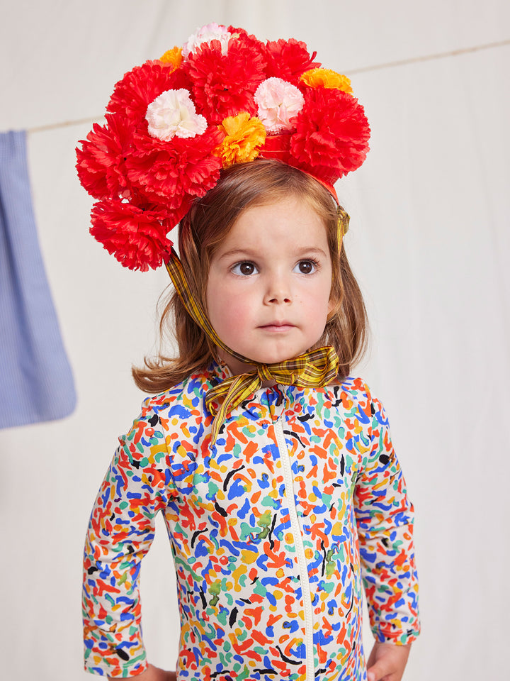 Confetti all over swim overall