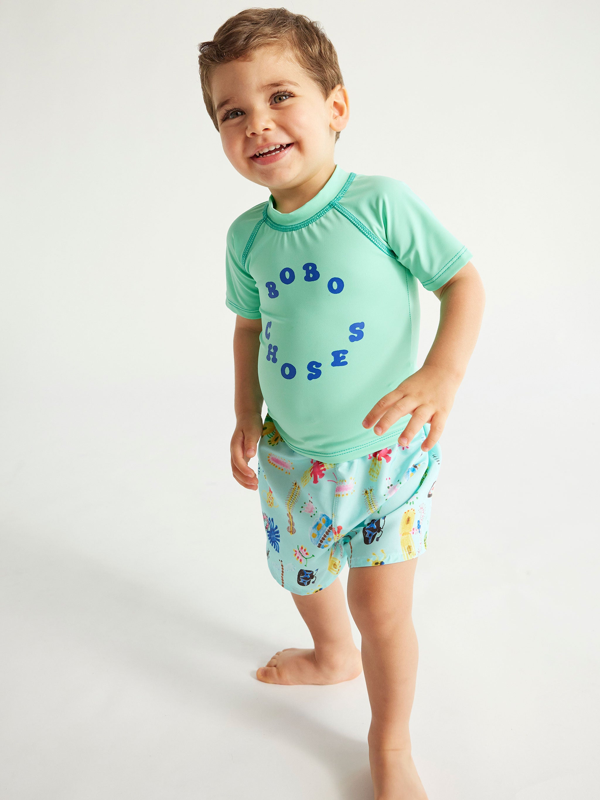 Funny Insects all over swim shorts Bobo Choses