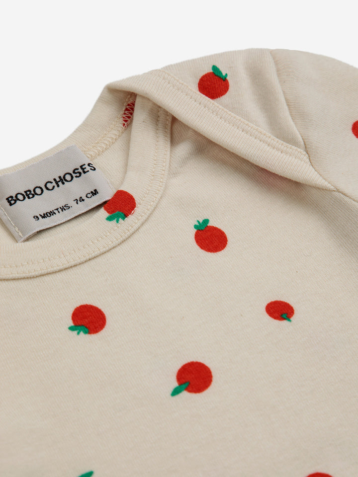 Tomato overall and Vichy pack