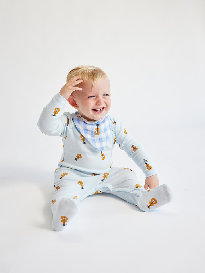 Acoustic Guitar overall and Vichy pack