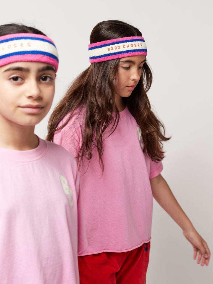 BC pink t-shirt