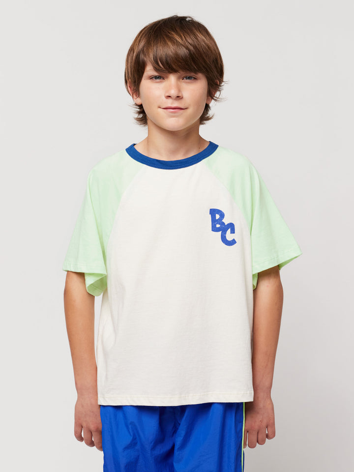 BC Color Block raglan sleeves t-shirt