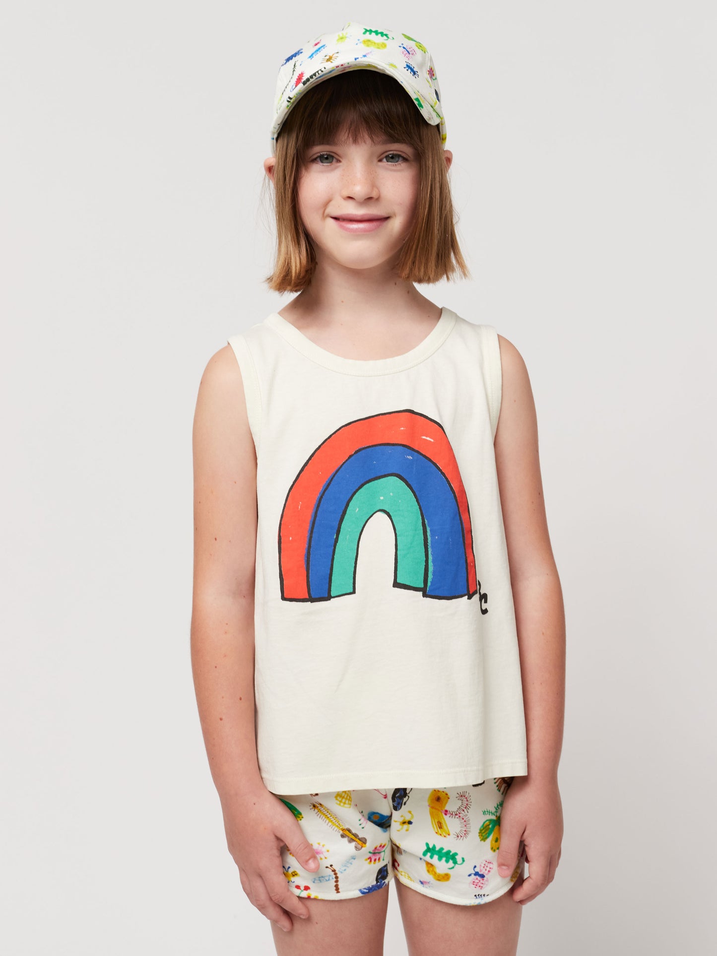 Camiseta de tirantes arco iris