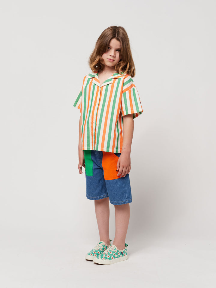 Vertical Stripes woven shirt