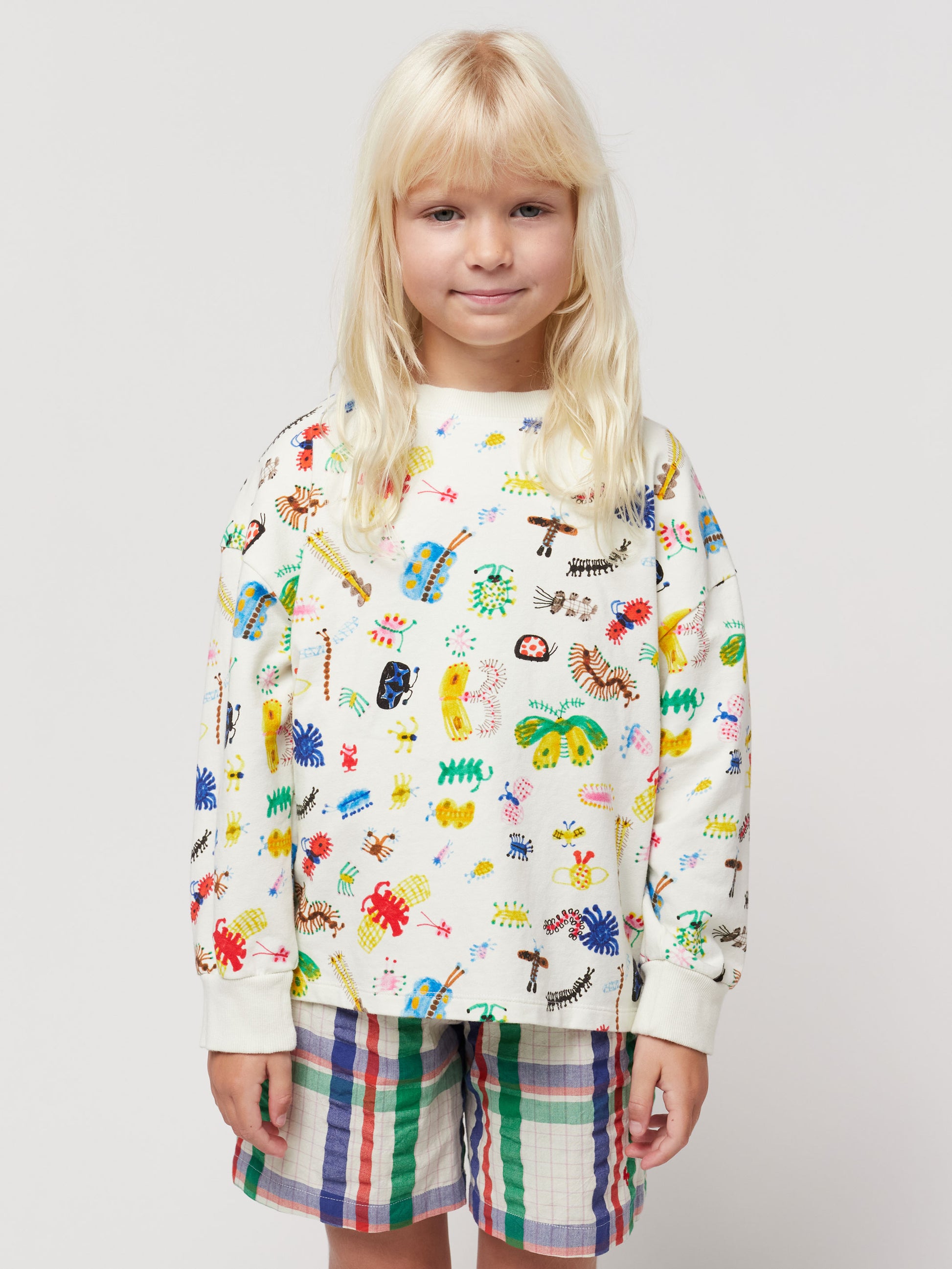 Funny Insects all over sweatshirt – Bobo Choses